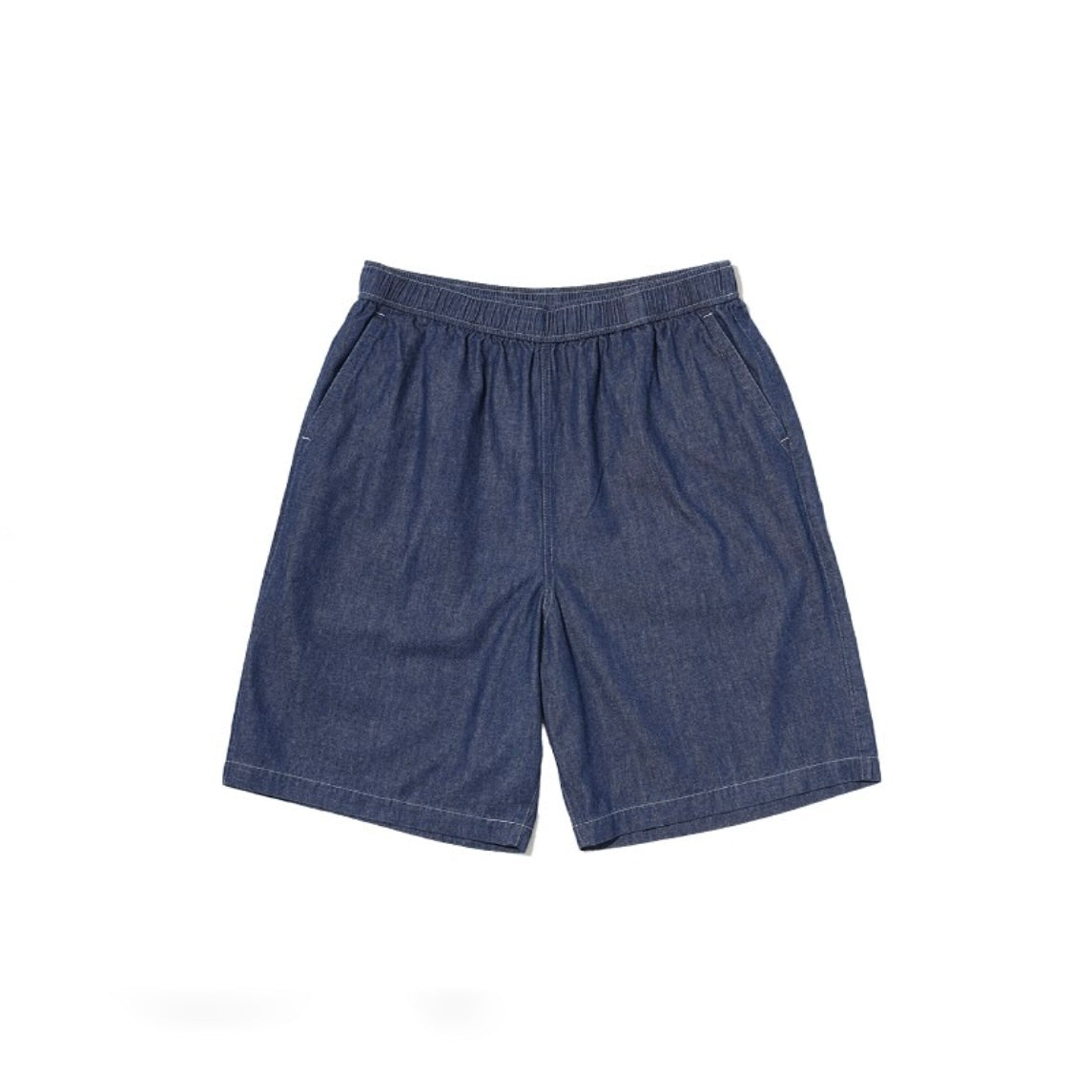 LIGHT DENIM EASY SHORTS