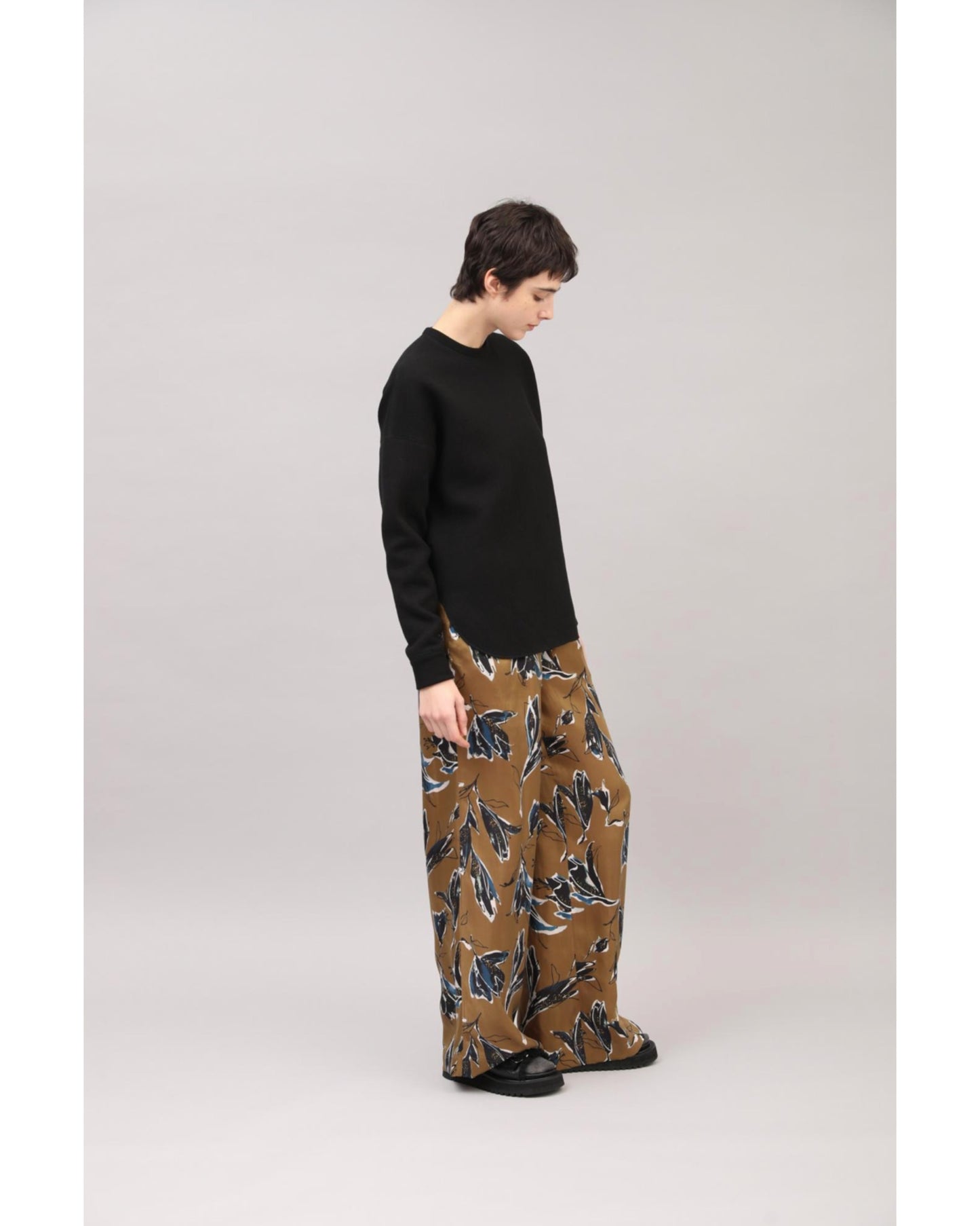 WOOLEN COTTON TOP