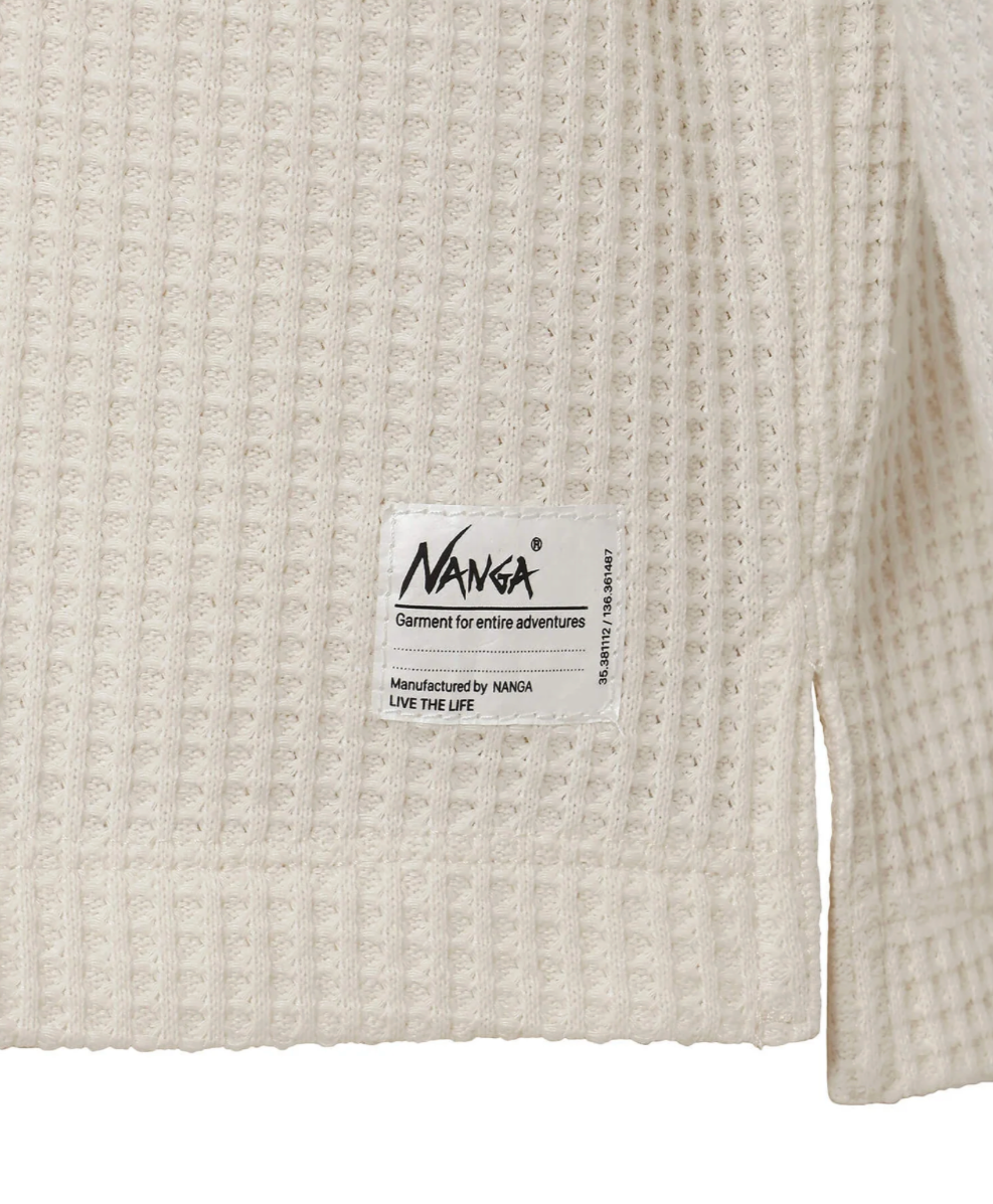 ECO HYBRID BOX WAFFLE L/S TEE