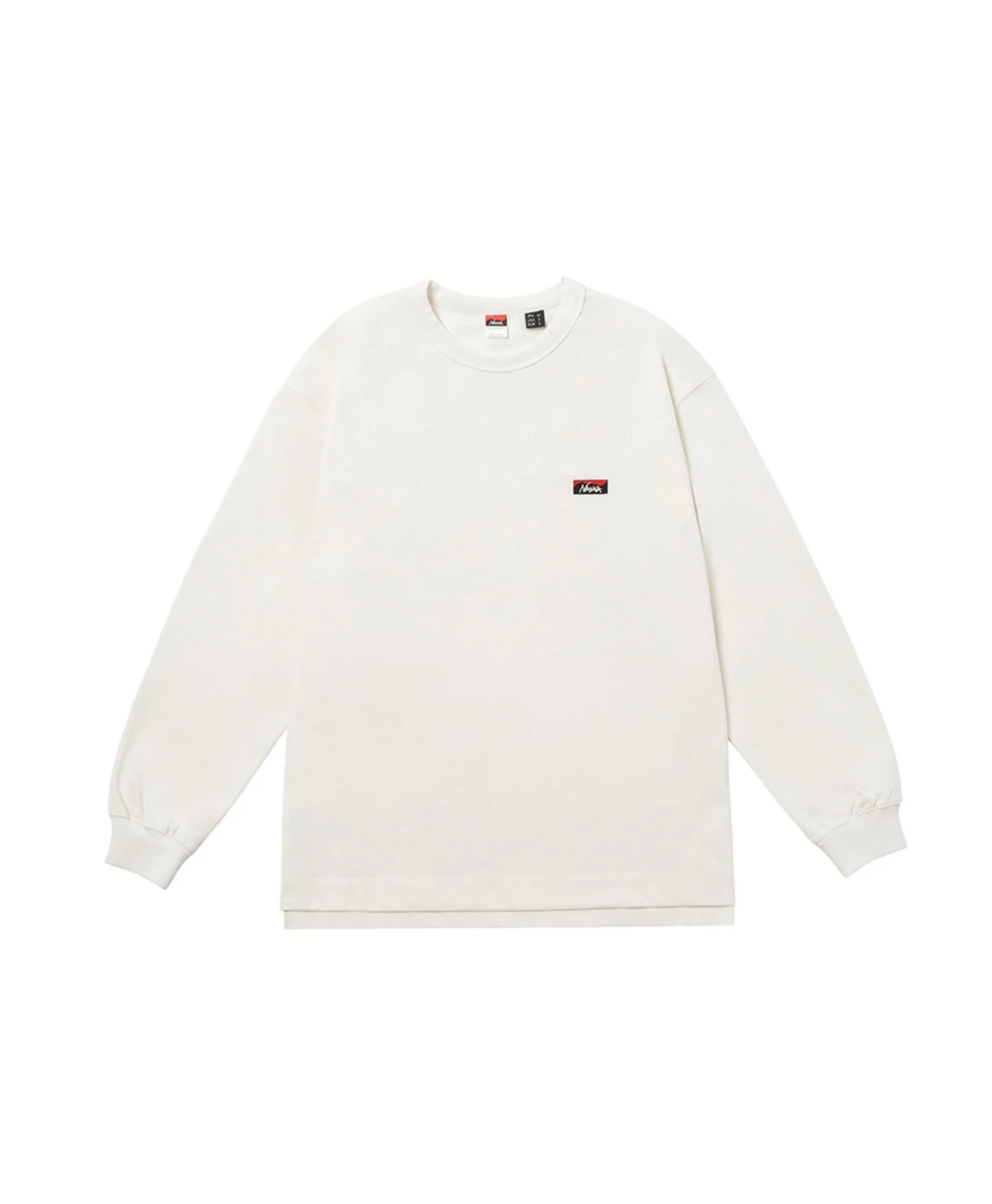 ECO HYBRID BOX LOGO EMBROIDERY L/S TEE