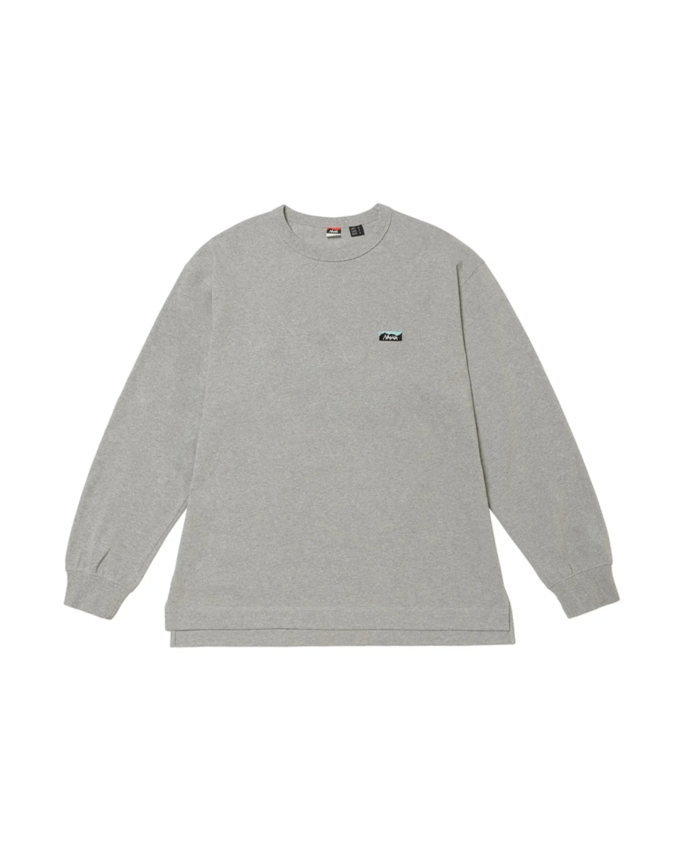 ECO HYBRID BOX LOGO EMBROIDERY L/S TEE