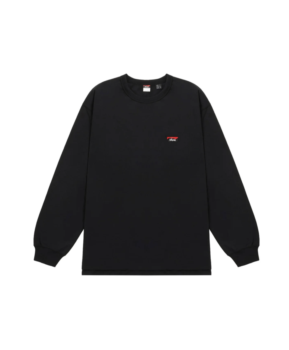 ECO HYBRID BOX LOGO EMBROIDERY L/S TEE