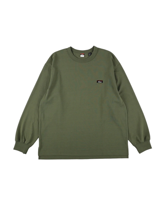 ECO HYBRID BOX LOGO EMBROIDERY L/S TEE