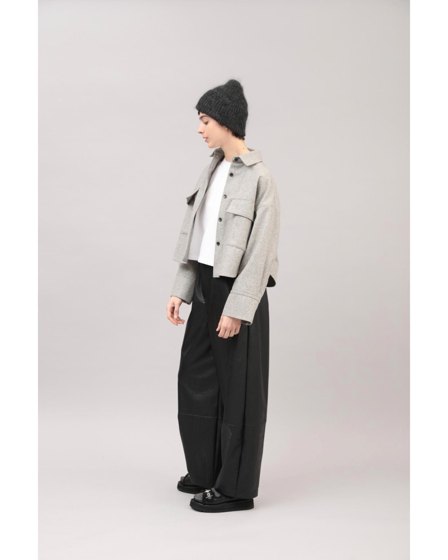 H.COUNT FLANNEL SHIRT JACKET