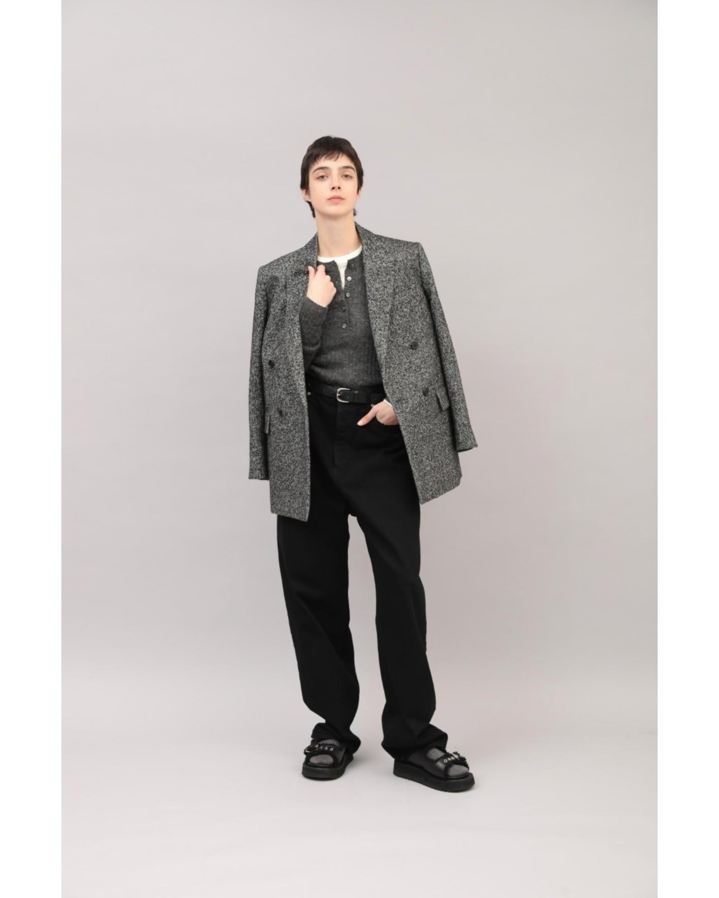 EXTRA FINE MOHAIR RIB TOP