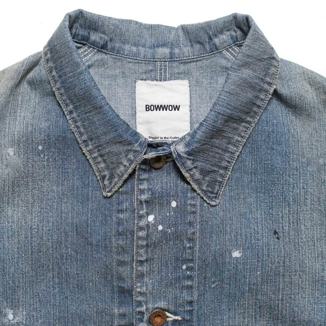 PAINT-STAINED ENGINEER'S COVERALL