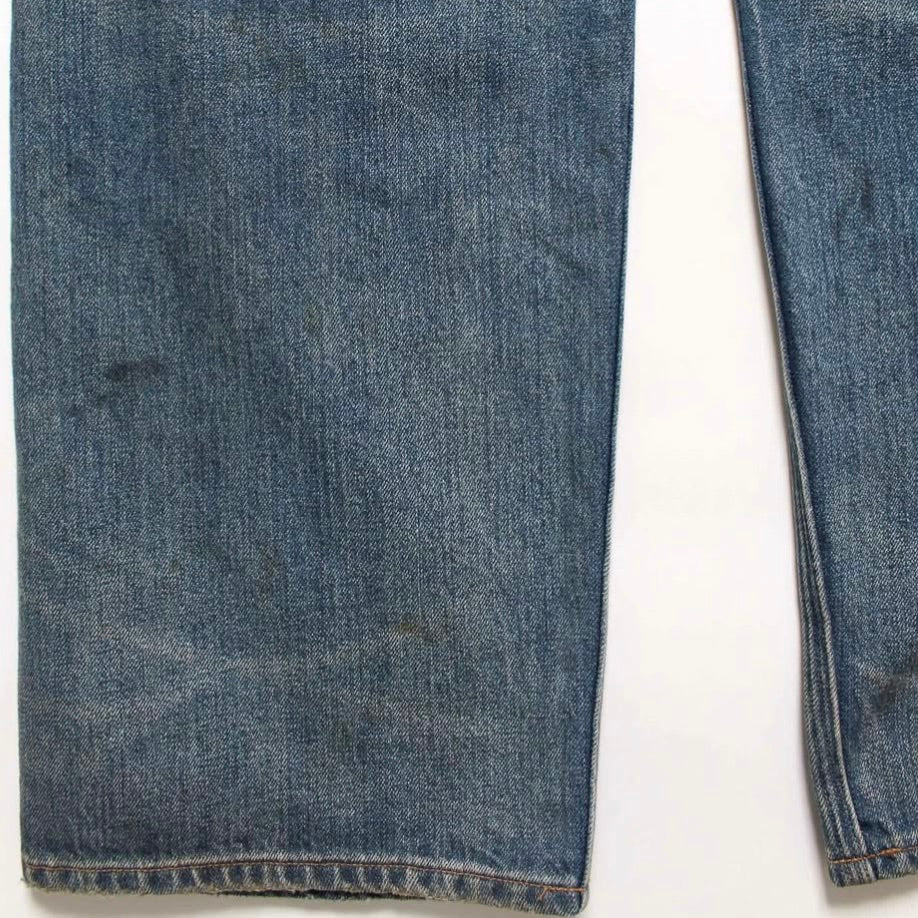 MINER'S REPAIRED DENIM WORK PANTS