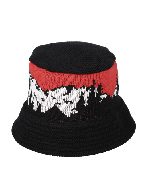 JACQUARD KNIT HAT