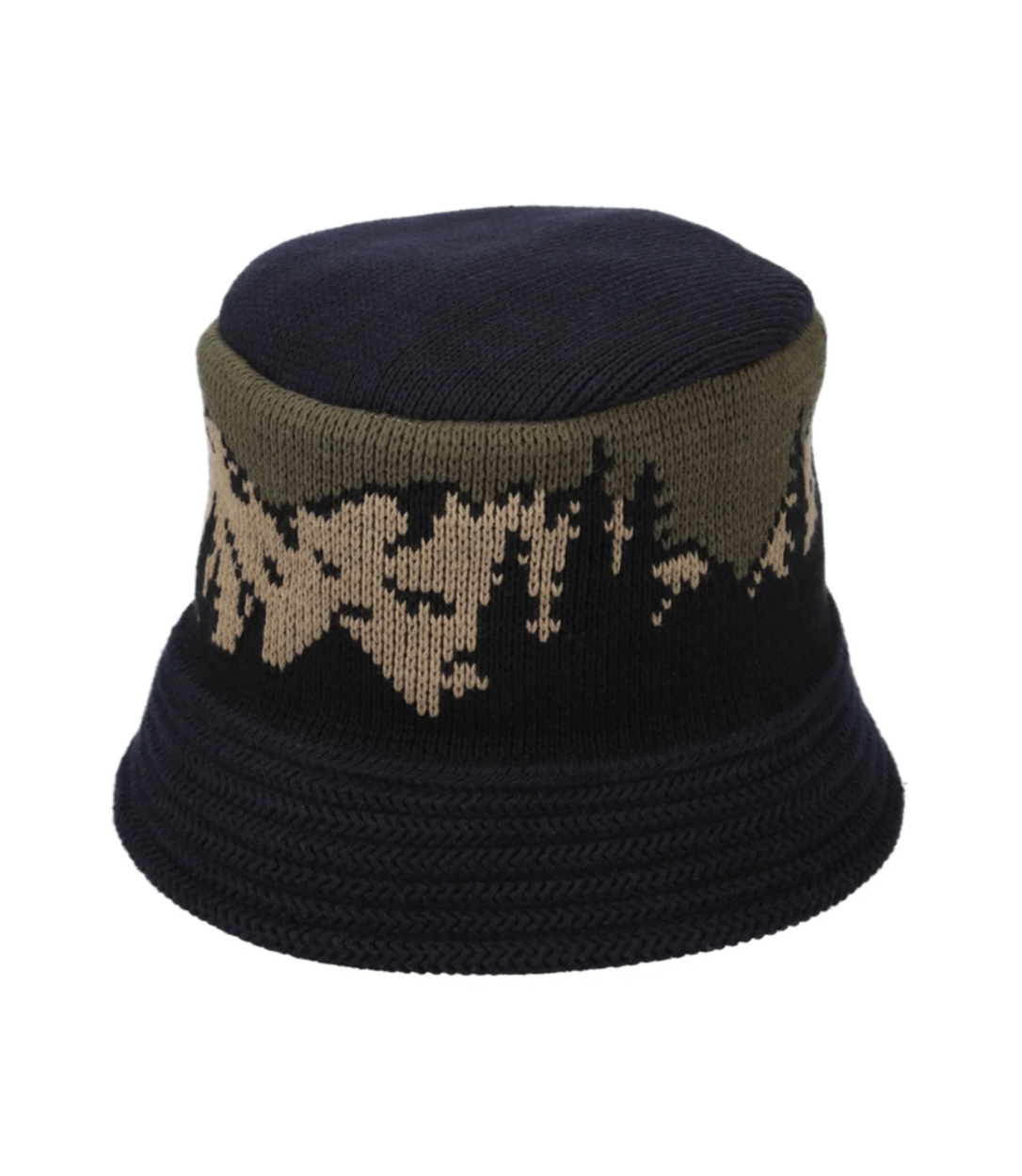 JACQUARD KNIT HAT