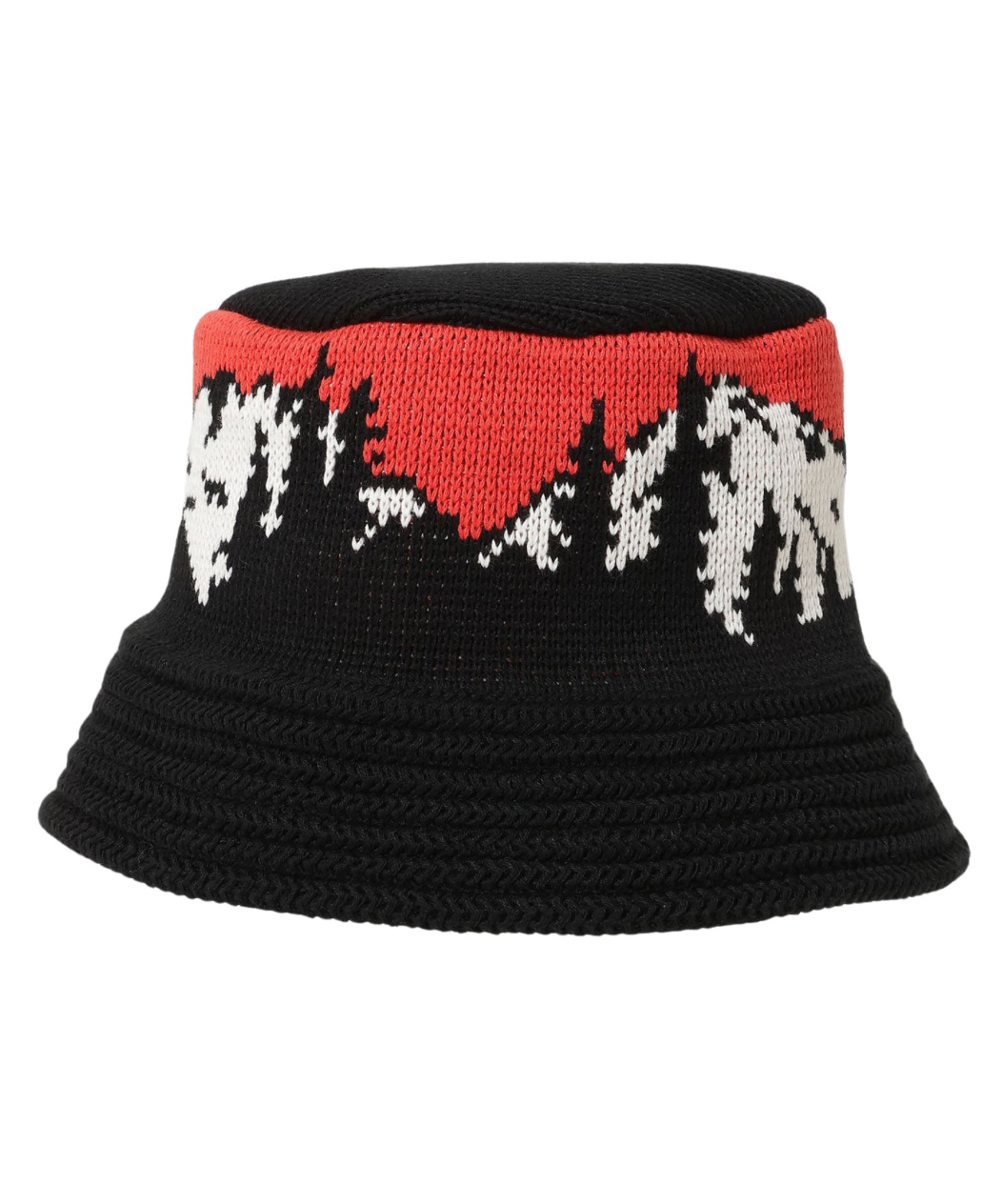JACQUARD KNIT HAT
