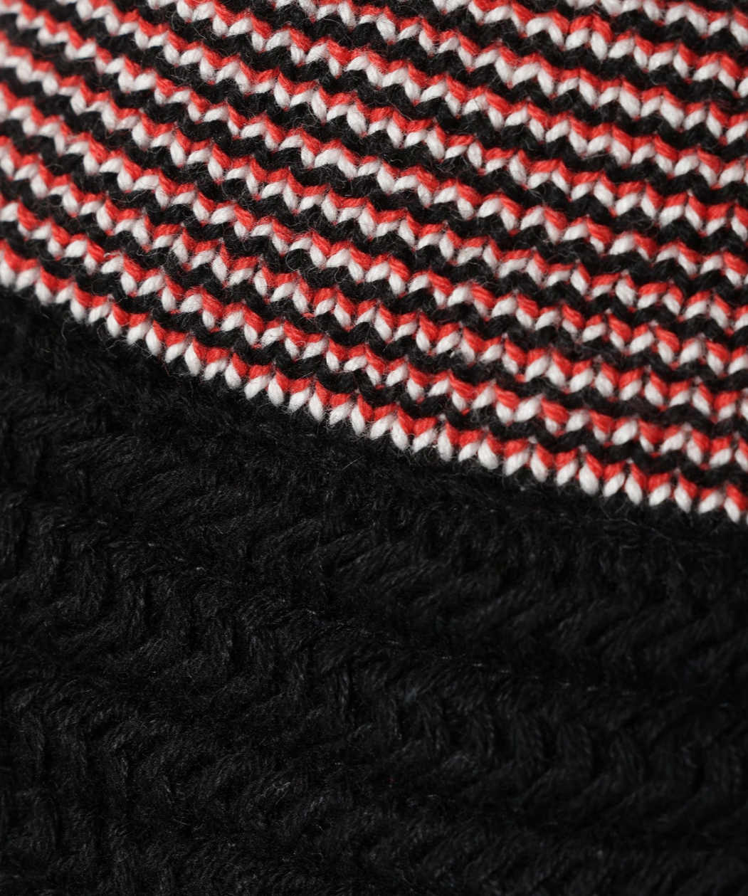 JACQUARD KNIT HAT
