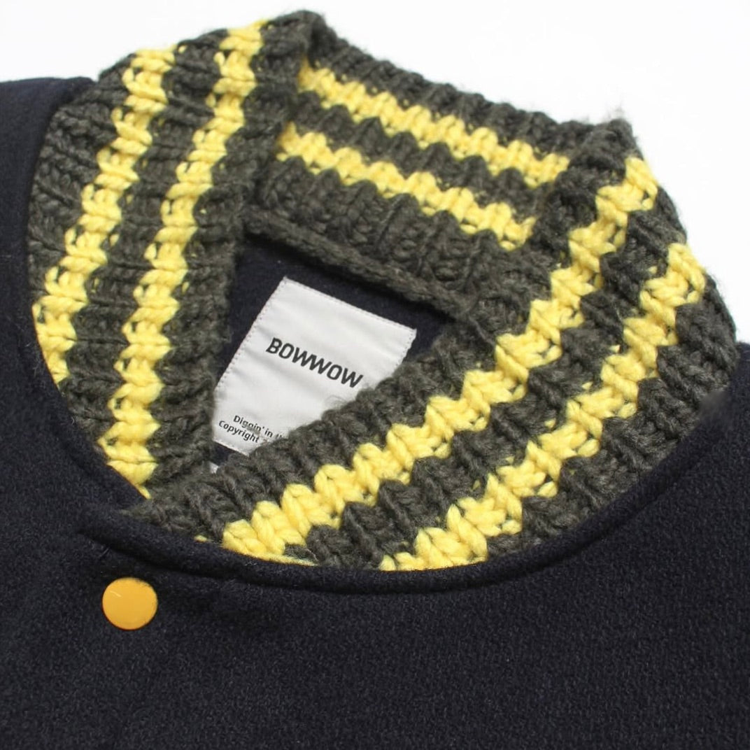 ST. MACLAREN UNIV. VARSITY JACKET AGED