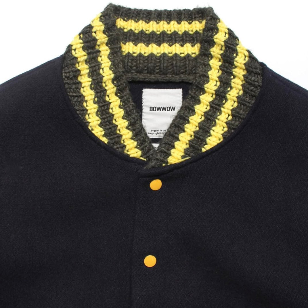 ST. MACLAREN UNIV. VARSITY JACKET AGED