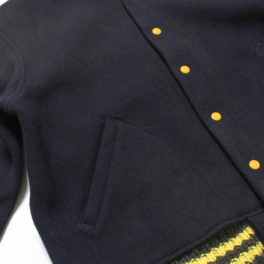 ST. MACLAREN UNIV. VARSITY JACKET AGED