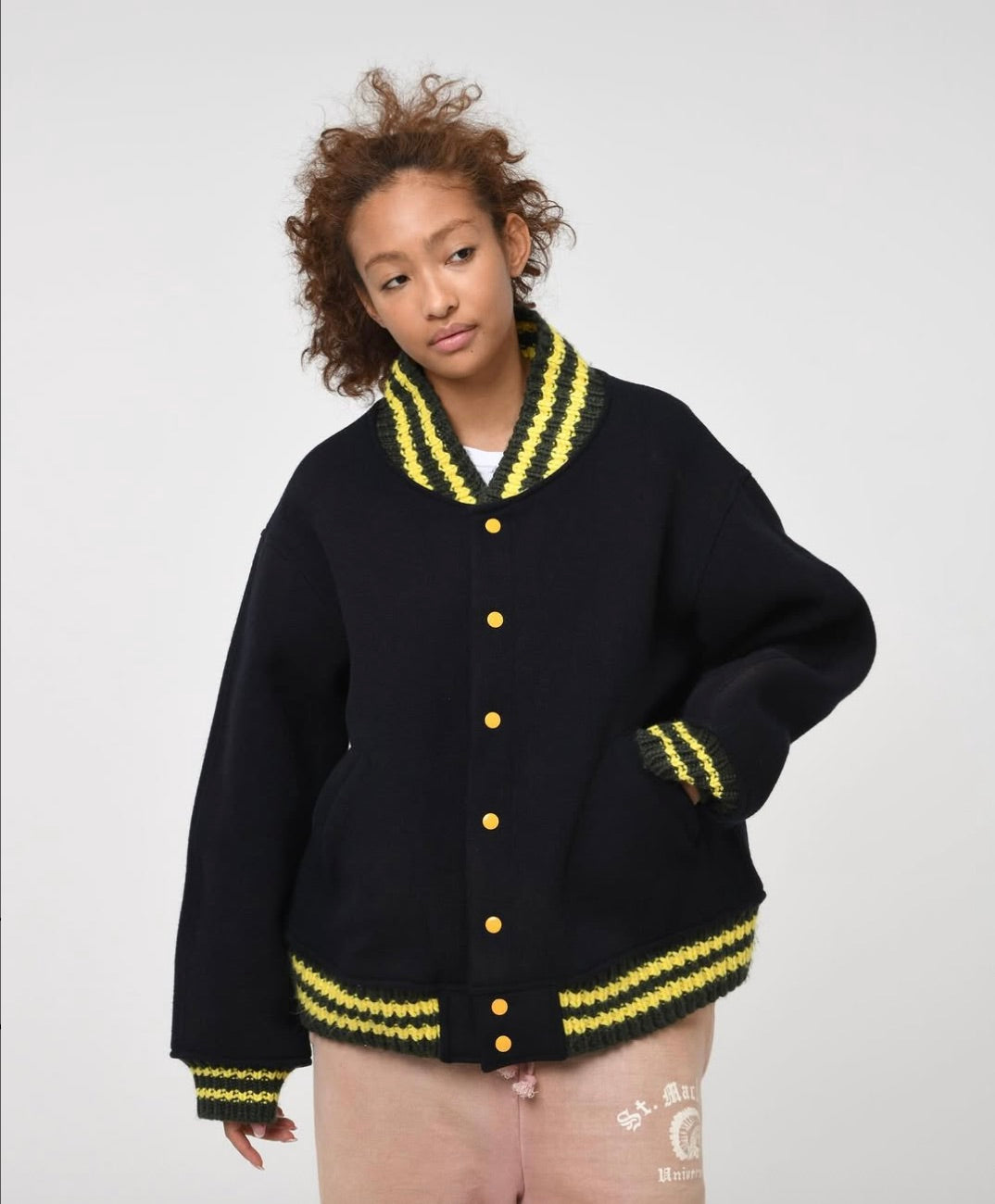 ST. MACLAREN UNIV. VARSITY JACKET AGED – TIME AFTER TIME