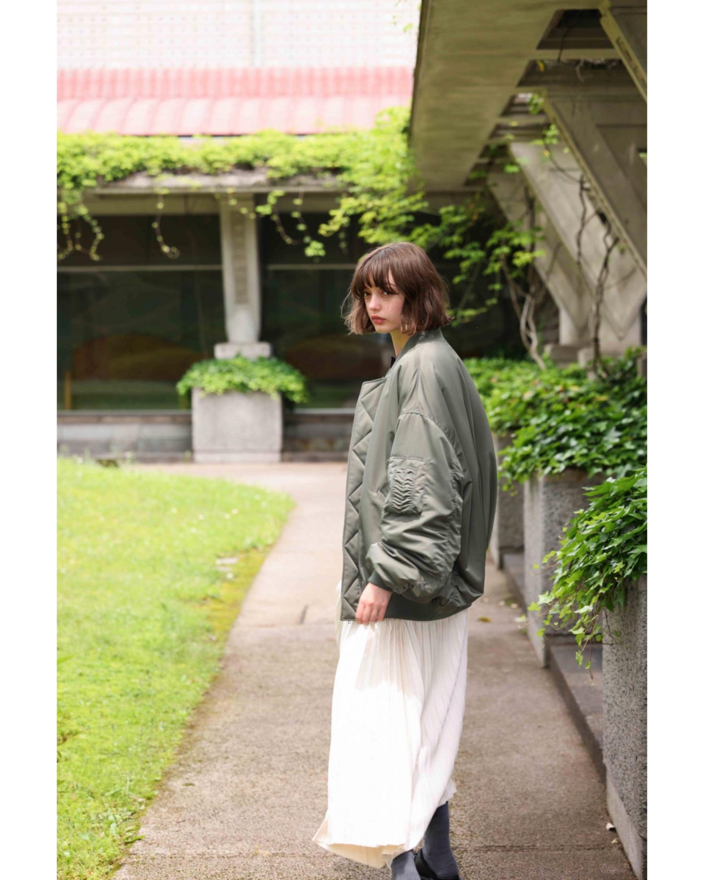 PREMIUM H.COUNT TWILL FLIGHT JACKET