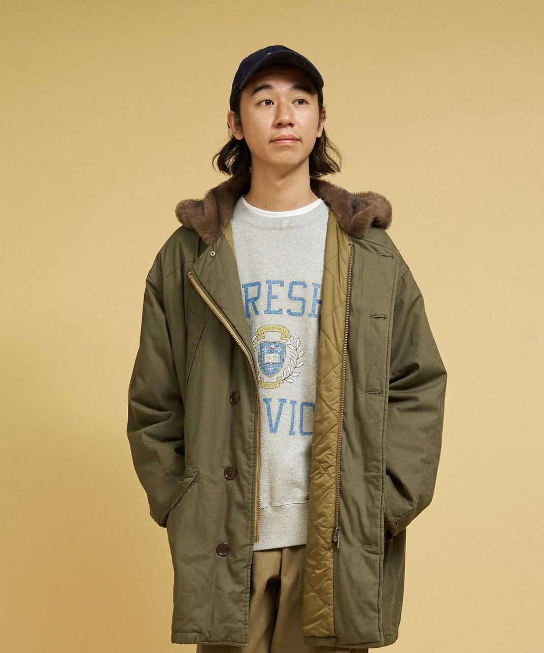 WEATHER CLOTH FLIGHT JACKET – TIME AFTER TIME