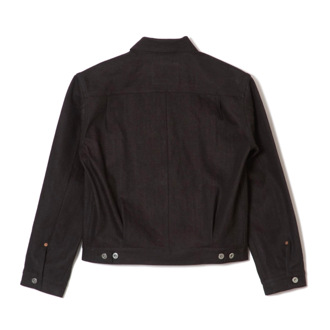 TWISTED HEATHER DENIM JACKET