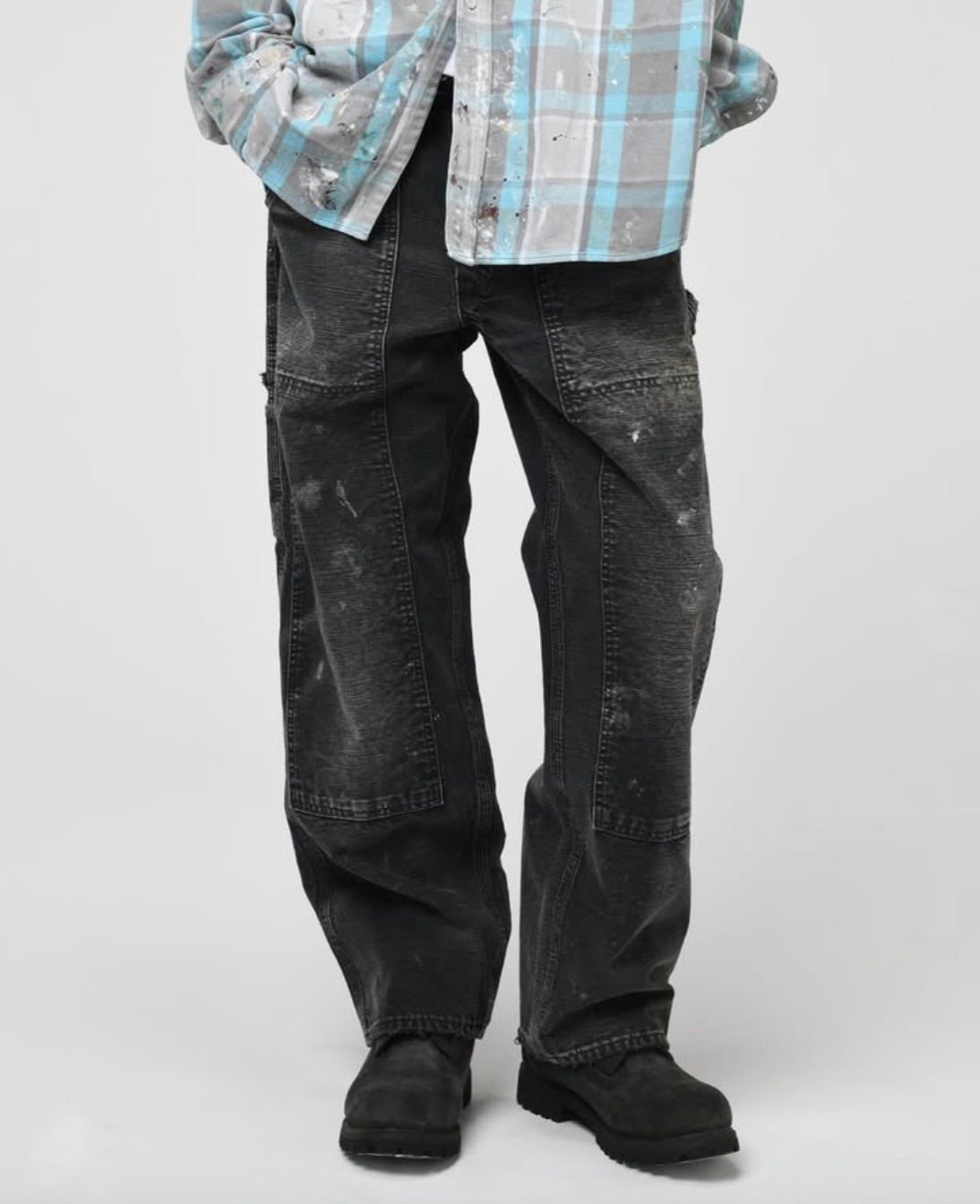 DUCK PAINTER PANTS AGED