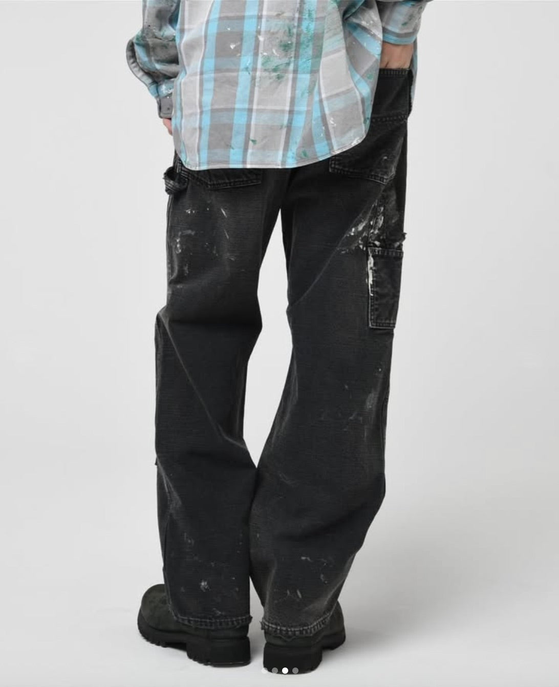 DUCK PAINTER PANTS AGED