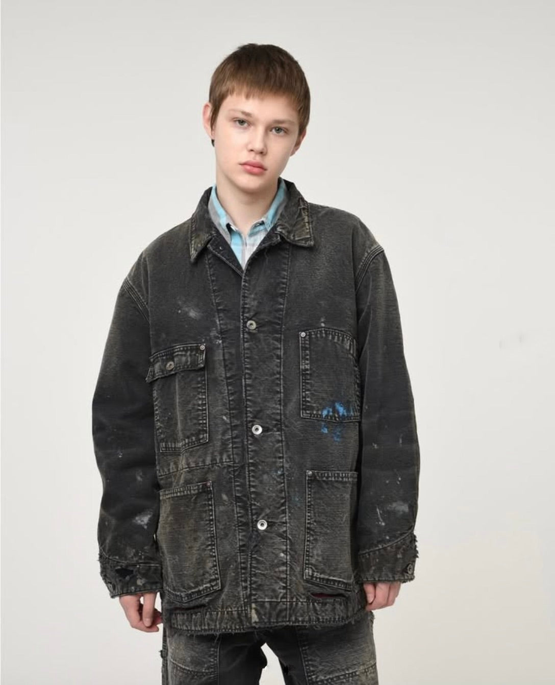 DUCK COVERALL BLANKET LINER AGED