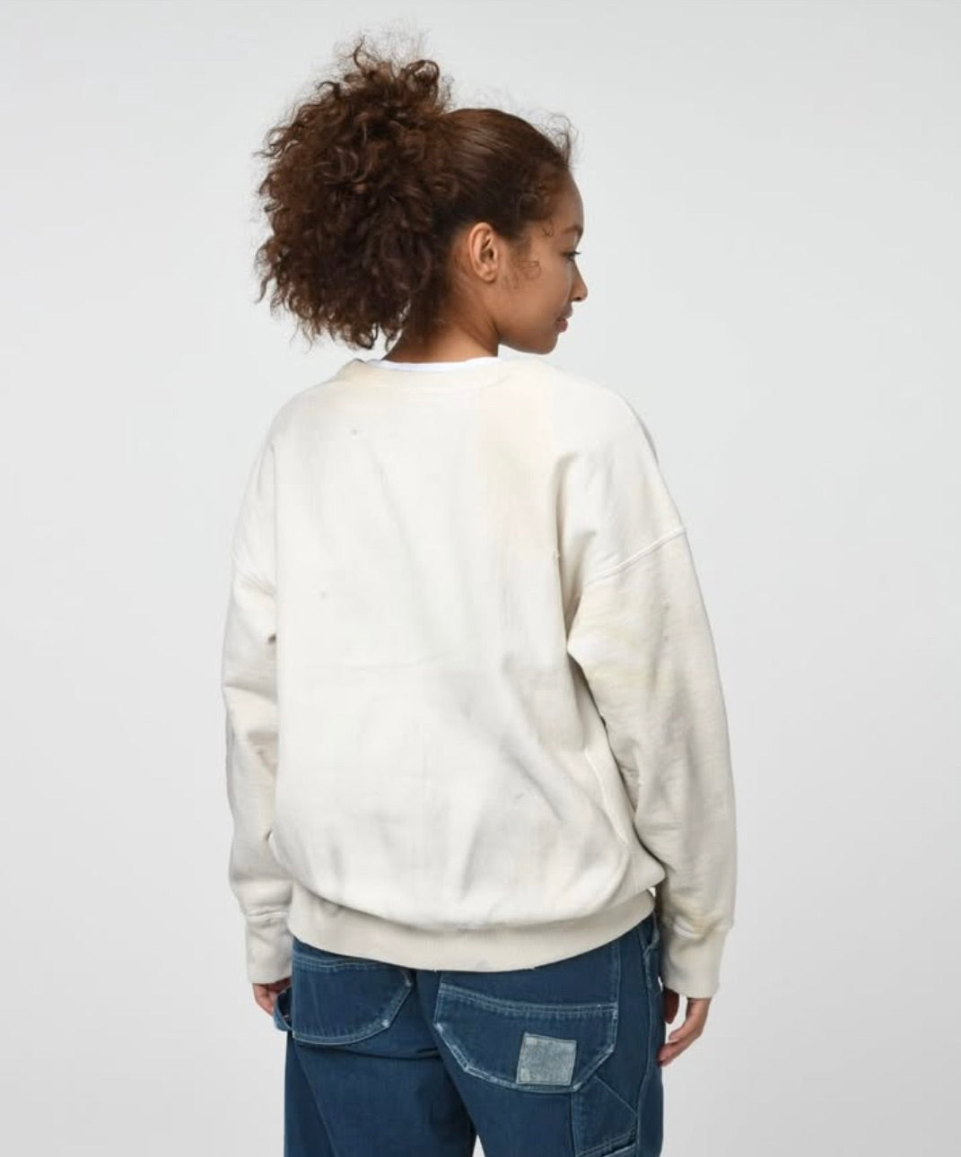 UNIV. MACLAREN LETTERING SWEATSHIRT AGED