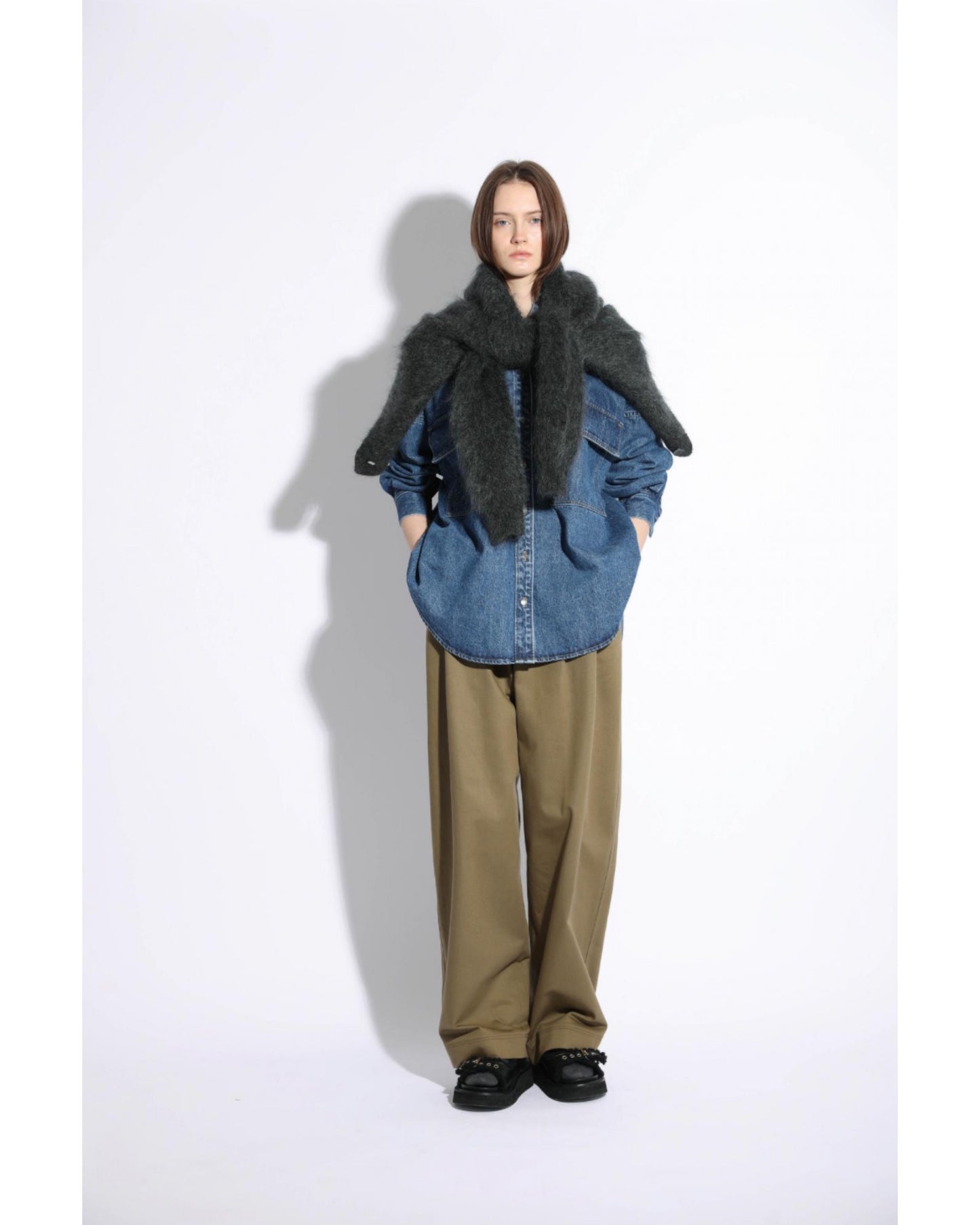 H.COUNT CHINO CLOTH PANTS