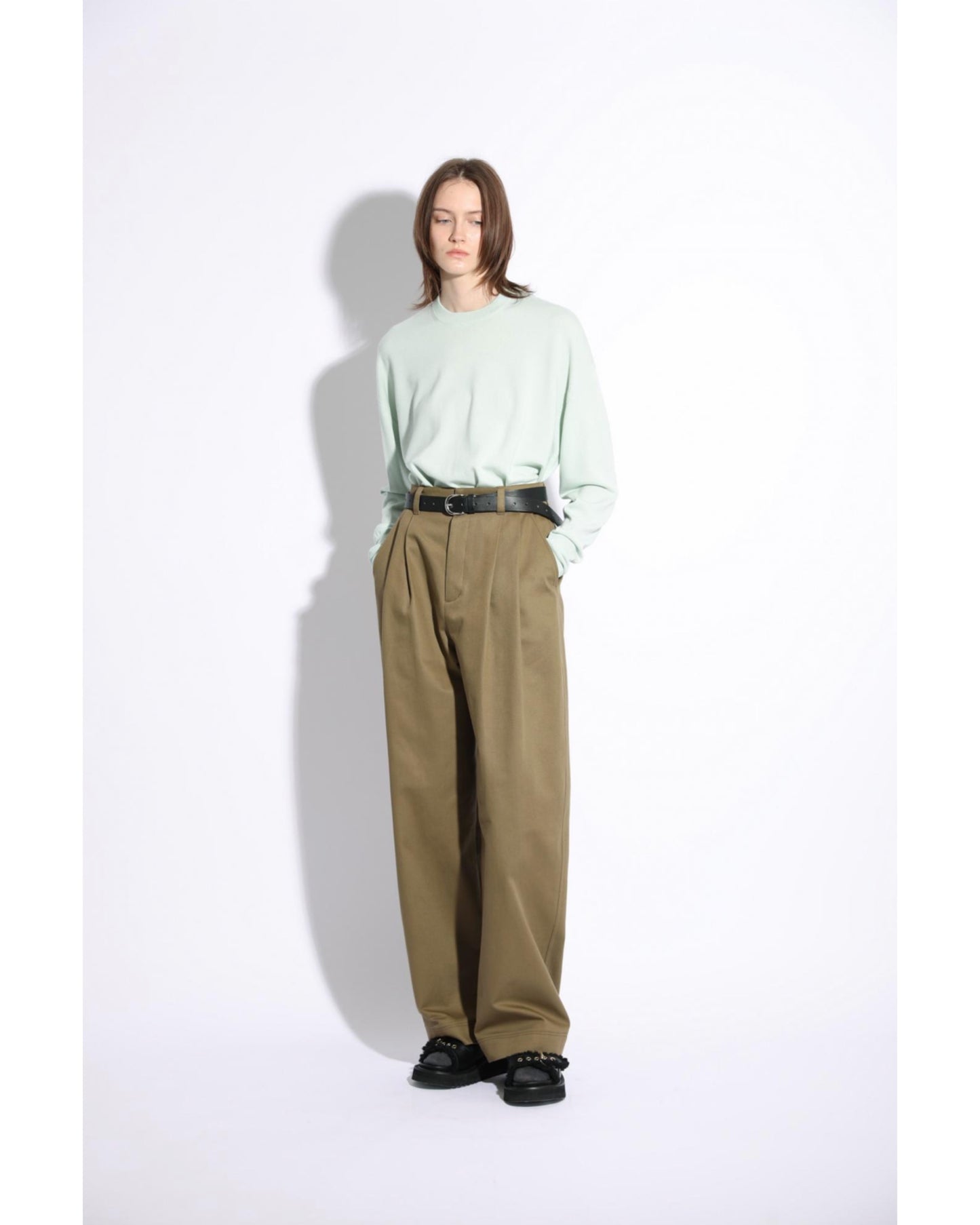 H.COUNT CHINO CLOTH PANTS