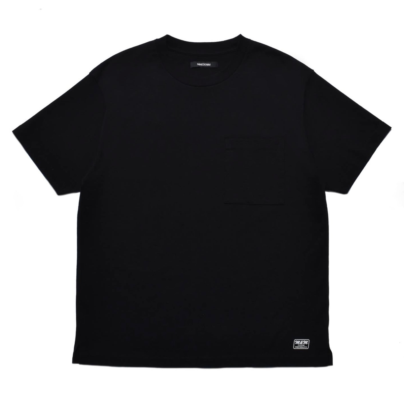 M&M × MINEDENIM Star Embroidery Pocket Tee – TIME AFTER TIME