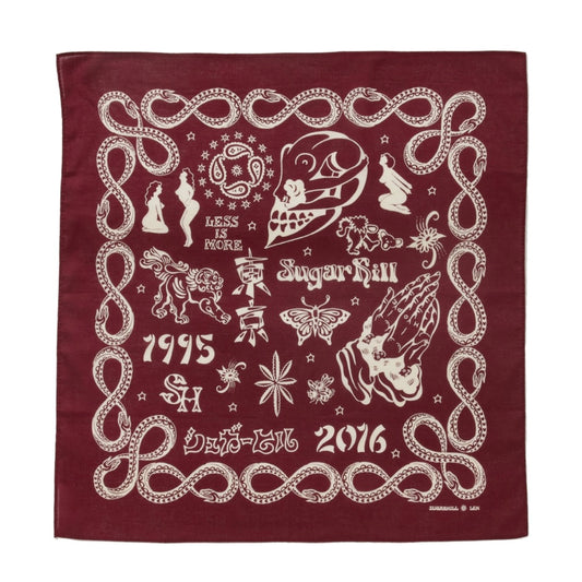 YAMADA LEN / SUGARHILL TATTOO FLASH BANDANA