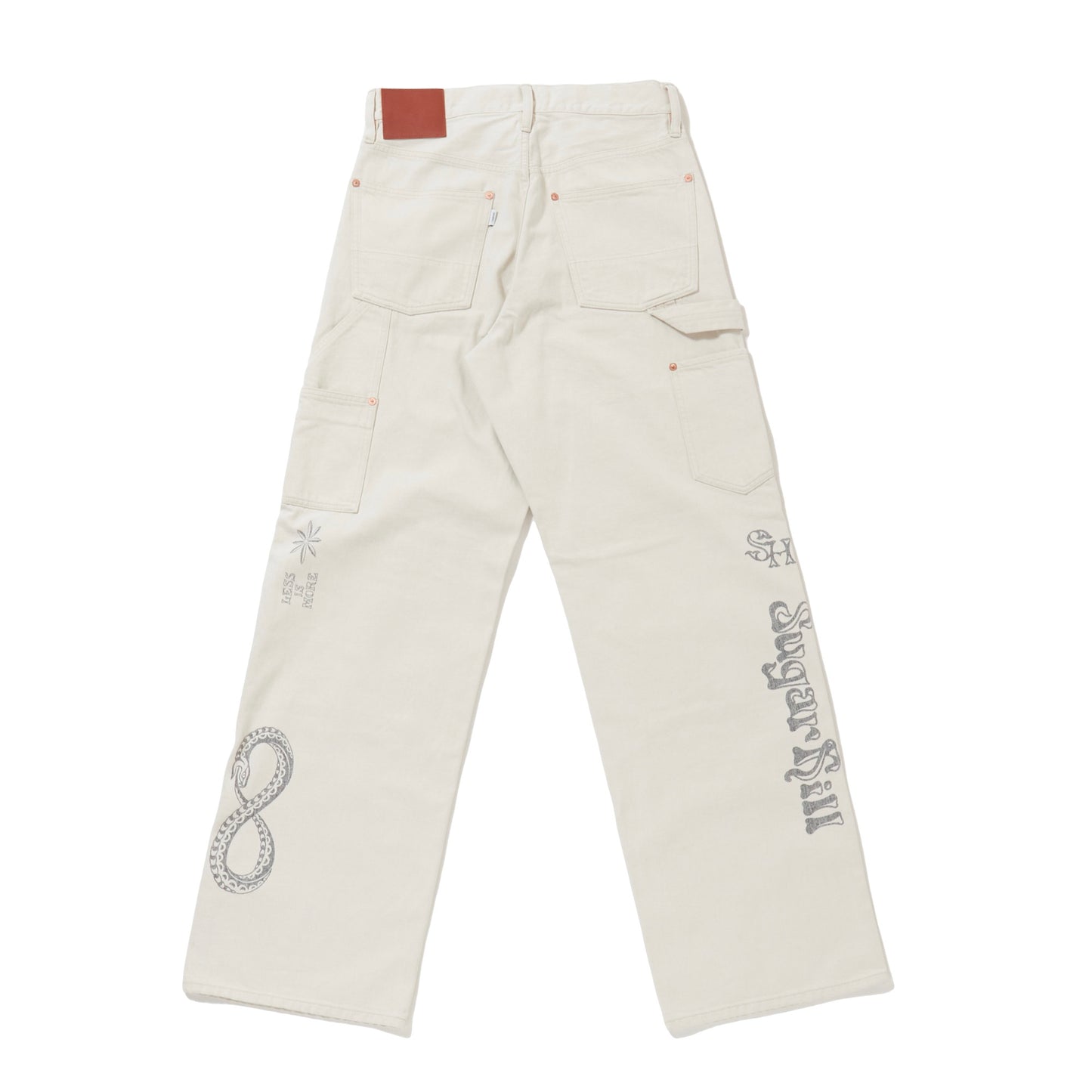 YAMADA LEN / SUGARHILL TATTOO FLASH PRINT MODERN DENIM PAINTER