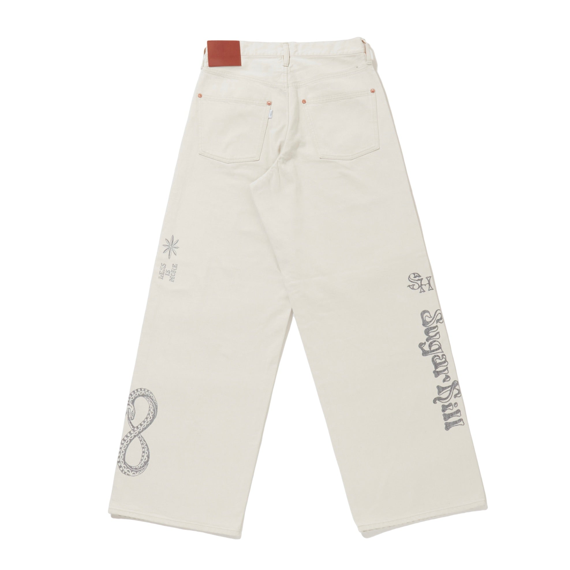 SUGARHILL TSY 山田蓮 REGULAR CUT デニム　30 YAMADA LEN / SUGARHILL TATTOO FLASH PRINT MODERN DENIM WIDE CUT