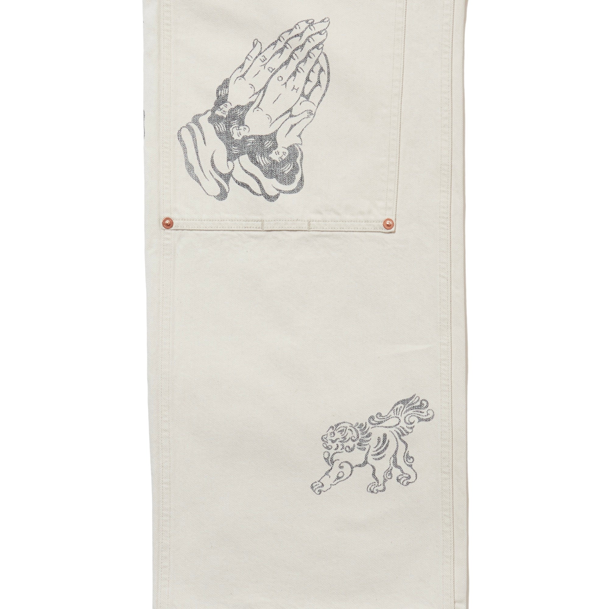 YAMADA LEN / SUGARHILL TATTOO FLASH PRINT MODERN DENIM PAINTER