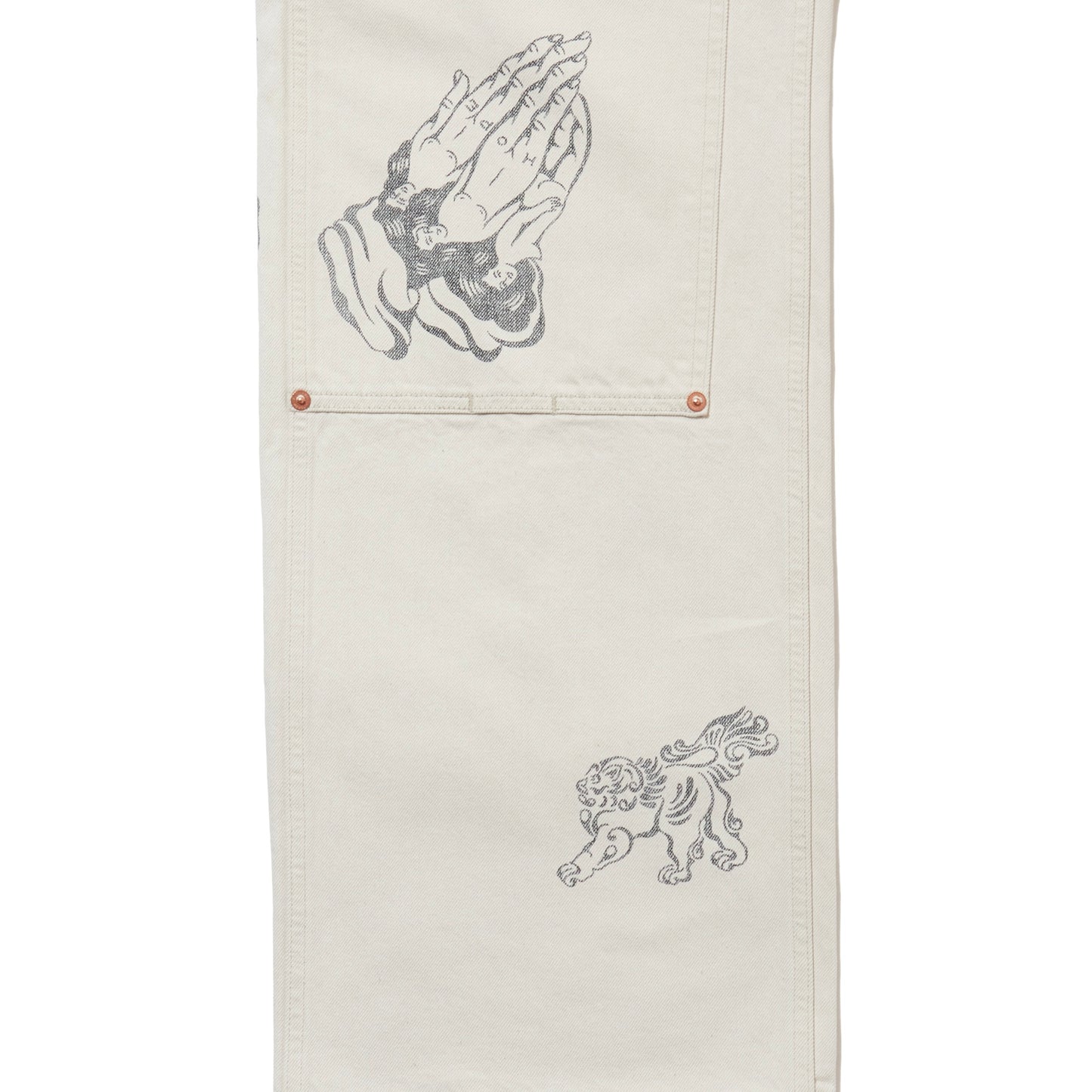 YAMADA LEN / SUGARHILL TATTOO FLASH PRINT MODERN DENIM PAINTER