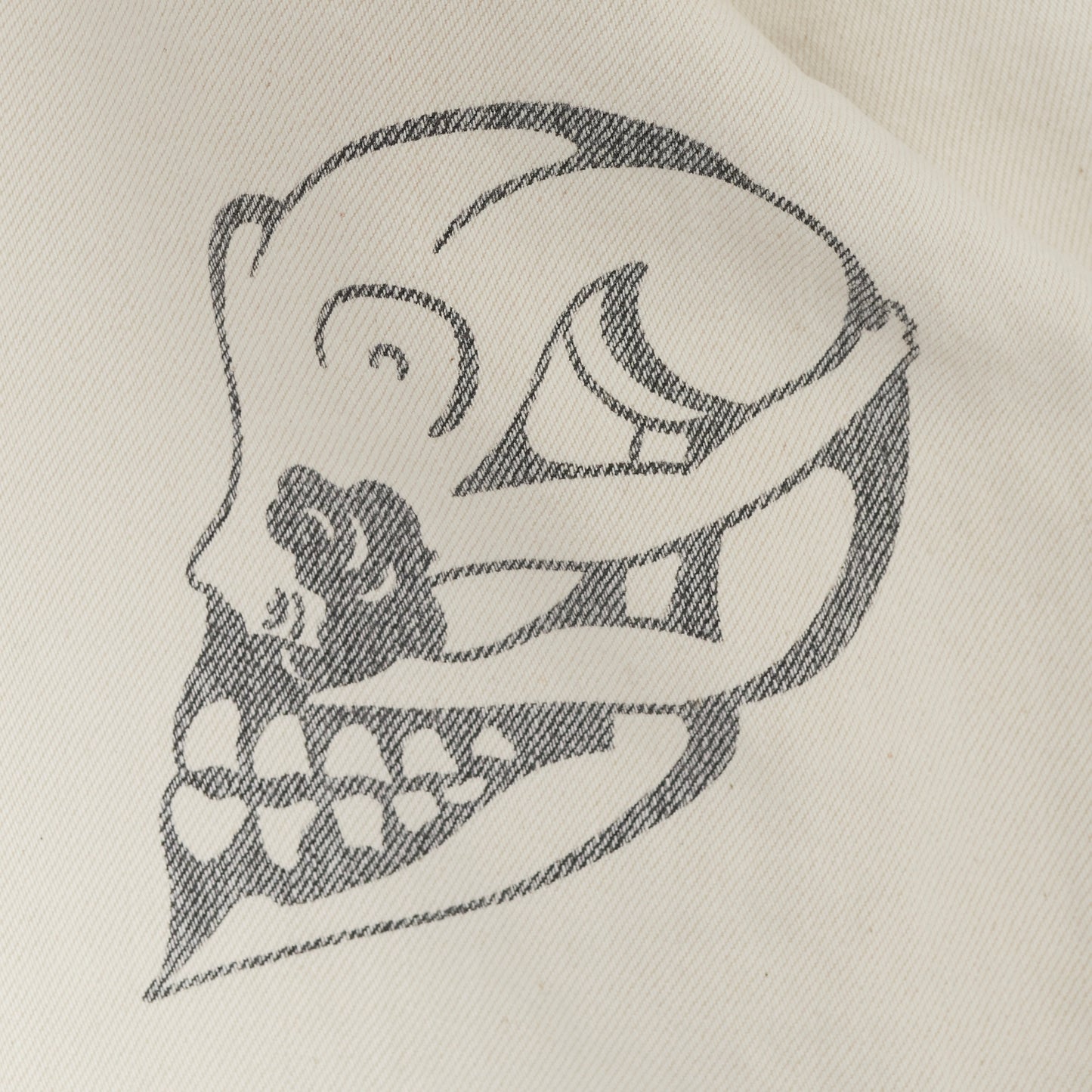 YAMADA LEN / SUGARHILL TATTOO FLASH PRINT DENIM JACKET