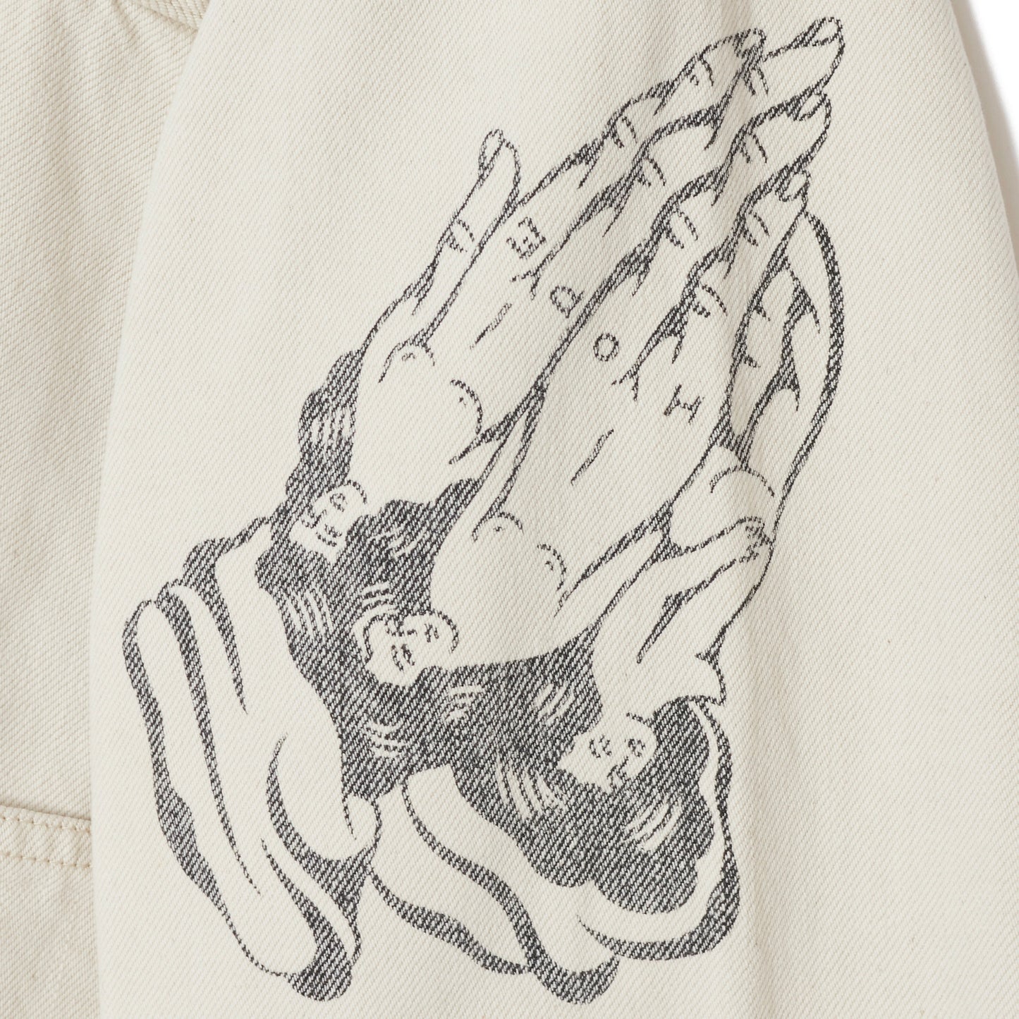 YAMADA LEN / SUGARHILL TATTOO FLASH PRINT DENIM JACKET