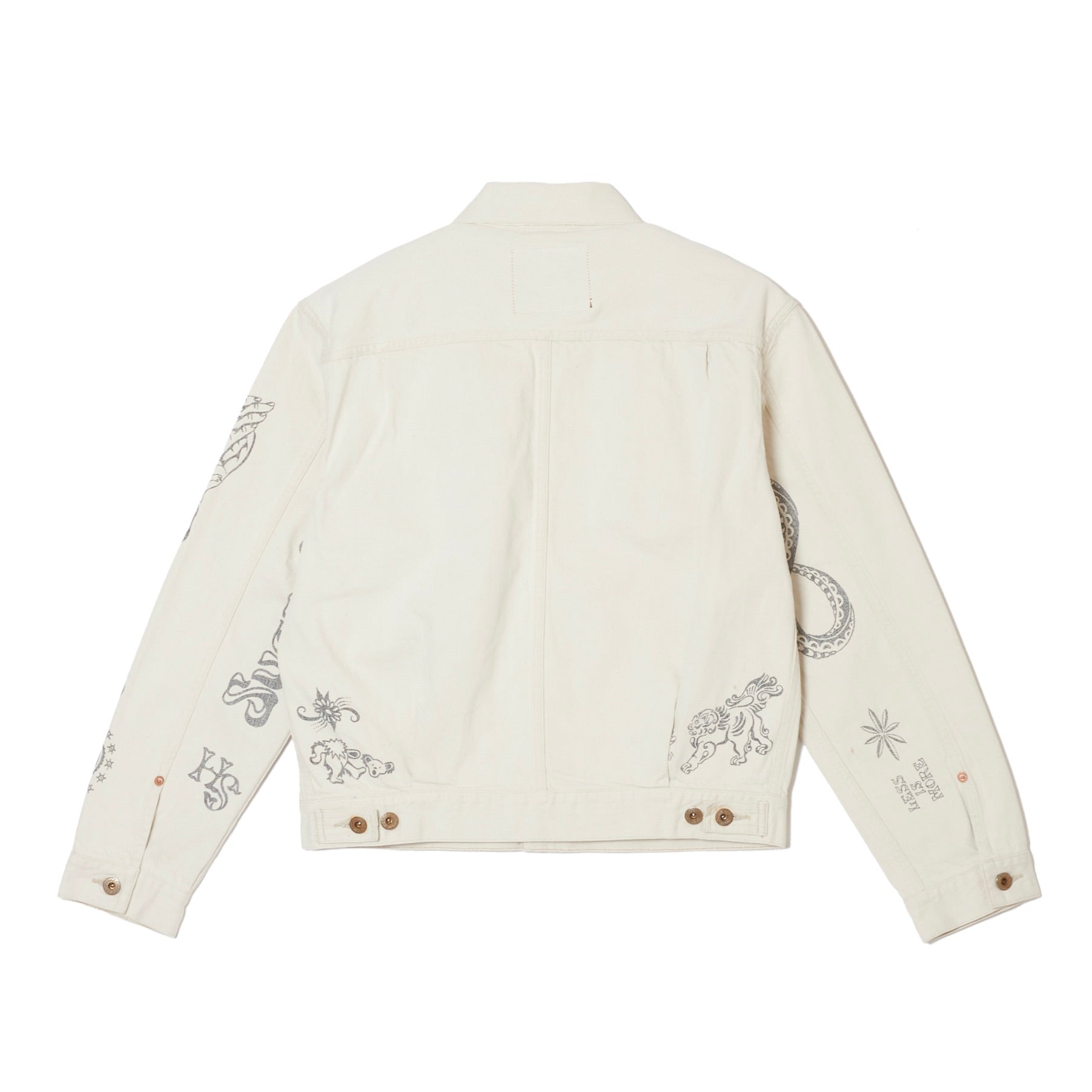 YAMADA LEN / SUGARHILL TATTOO FLASH PRINT DENIM JACKET – TIME