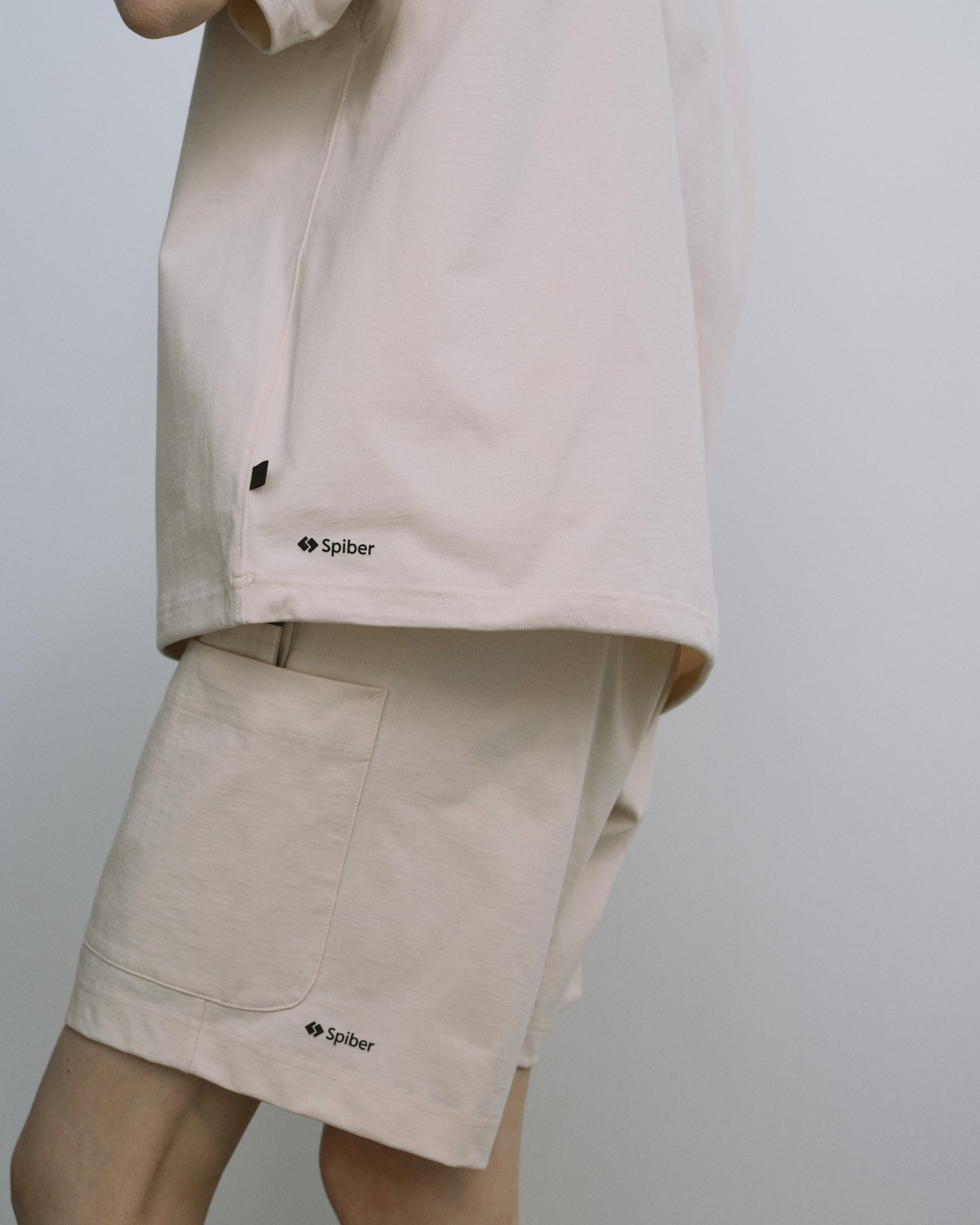 W's TECH DRAWSTRING S/S TEE Brewed Protein