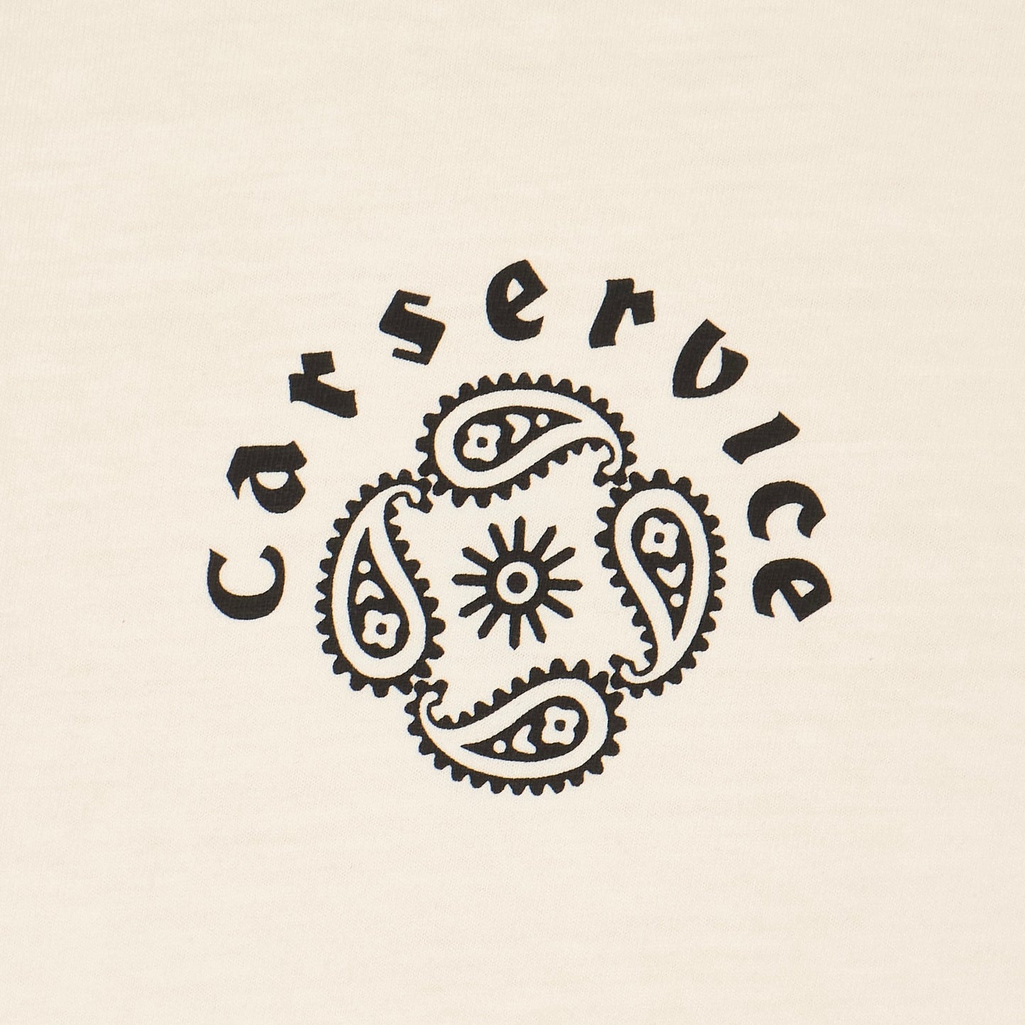"CS" PAISLY LOGO TEE