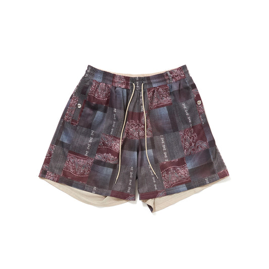 "CS" 2FACE MESH SHORT PANTS