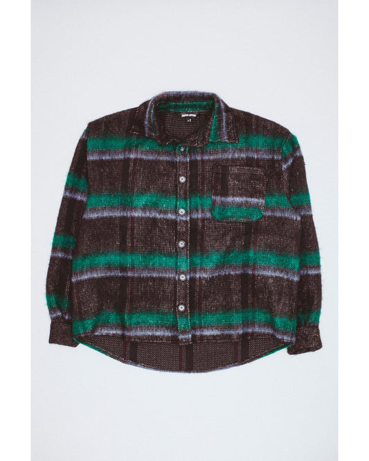 Color Wash Oversized Flannel