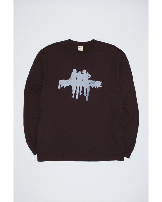 Kids Are Alright Outline Long Sleeve Tee