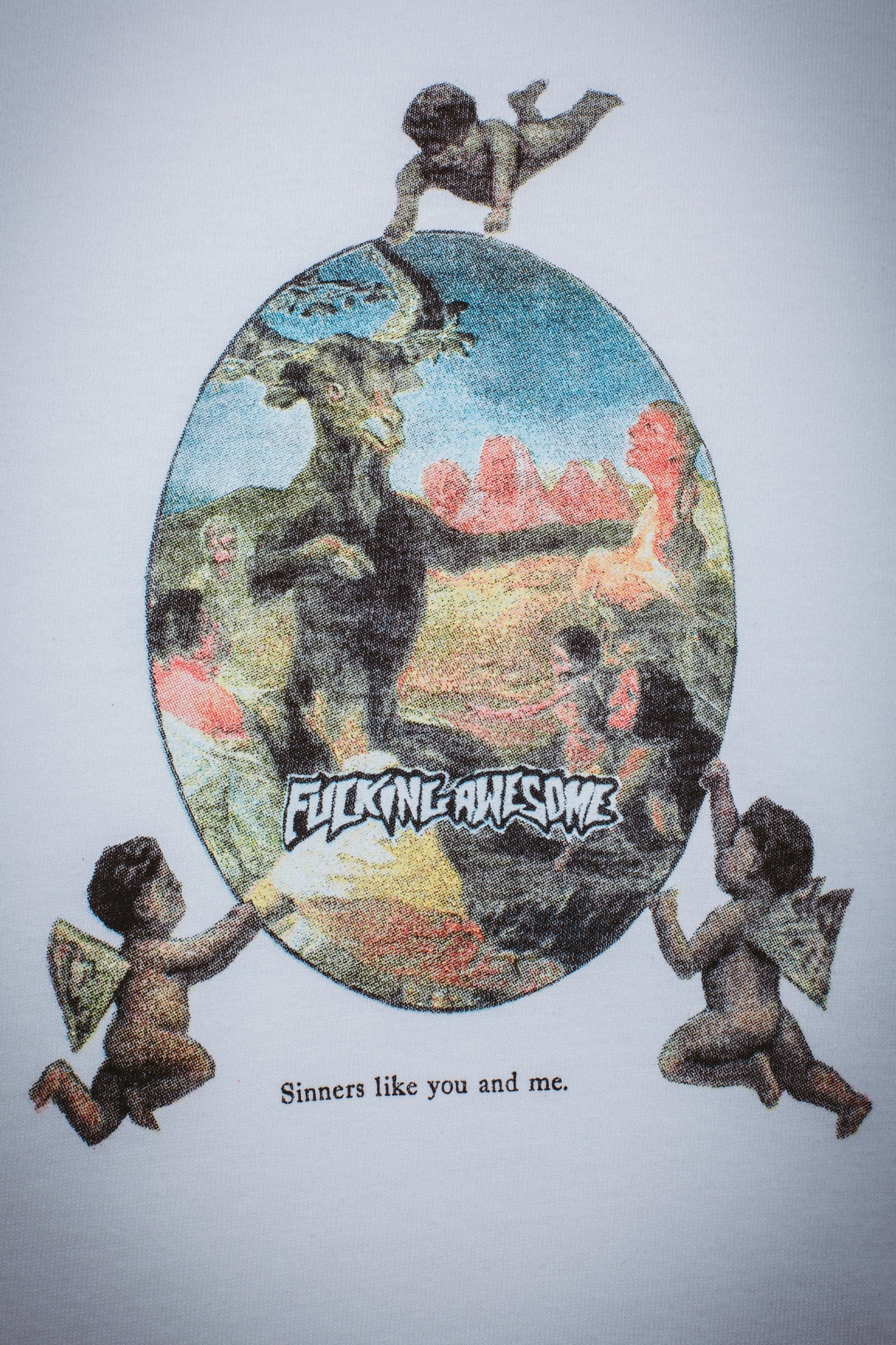 FUCKING AWESOME タイダイニット帽 中古】ファッキングオーサム FUCKING AWESOME ロゴ ビーニー