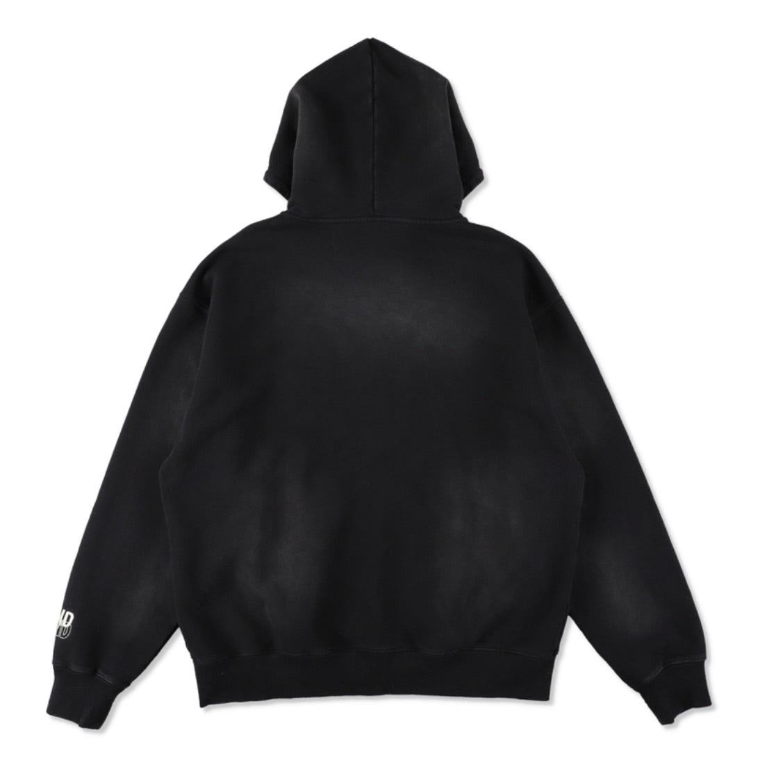 SULFUR DYEING LOGO ZIP SWEATSHIRT