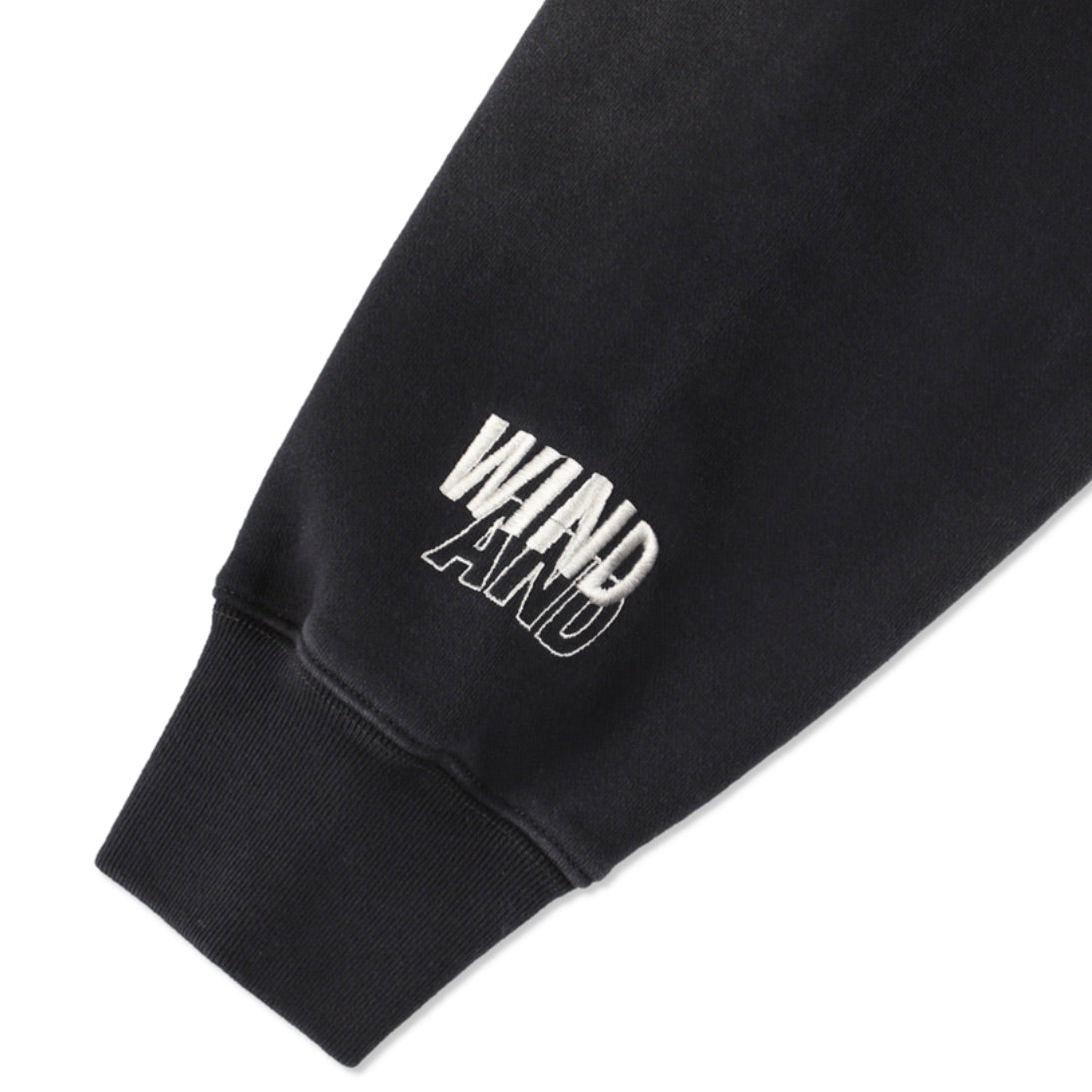 SULFUR DYEING LOGO ZIP SWEATSHIRT