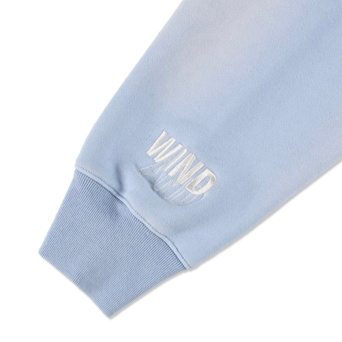 SULFUR DYEING LOGO ZIP SWEATSHIRT