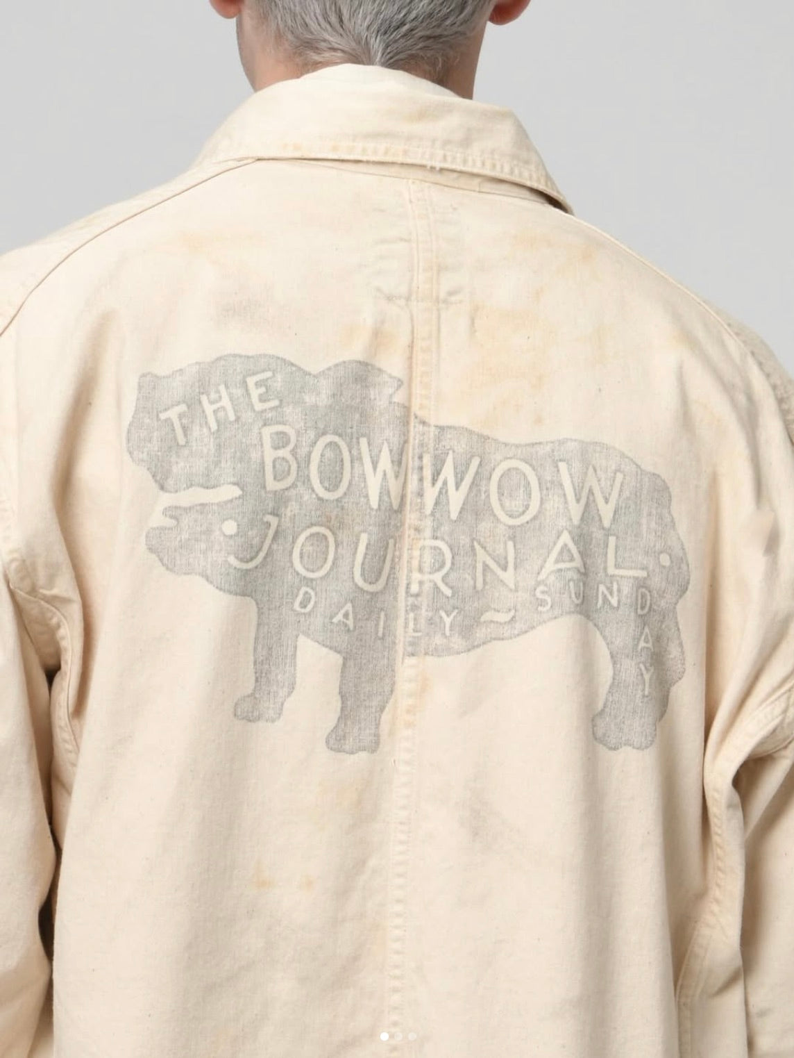 THE BOW WOW JOURNAL CHORE COAT AGED