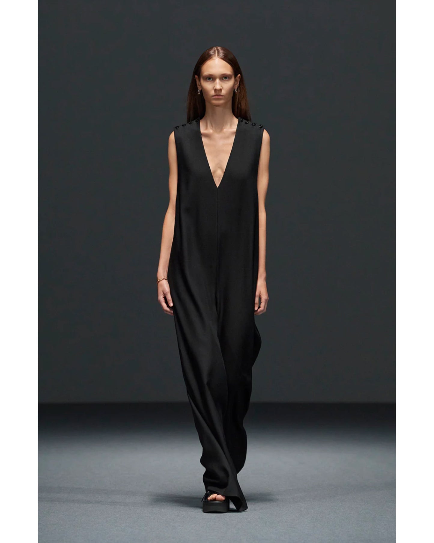 SAILOR V-NECK JUMPSUIT 16247