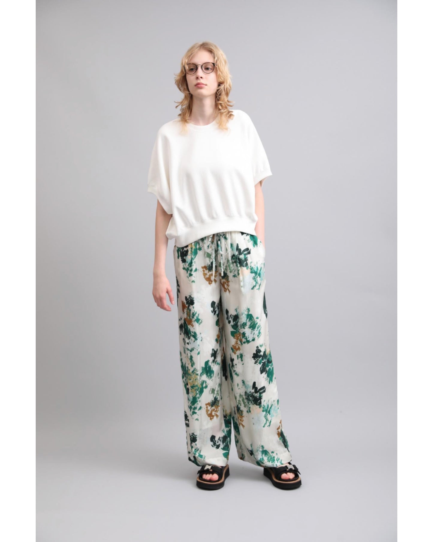 DOUBLE KNITTED CLOTH TOP