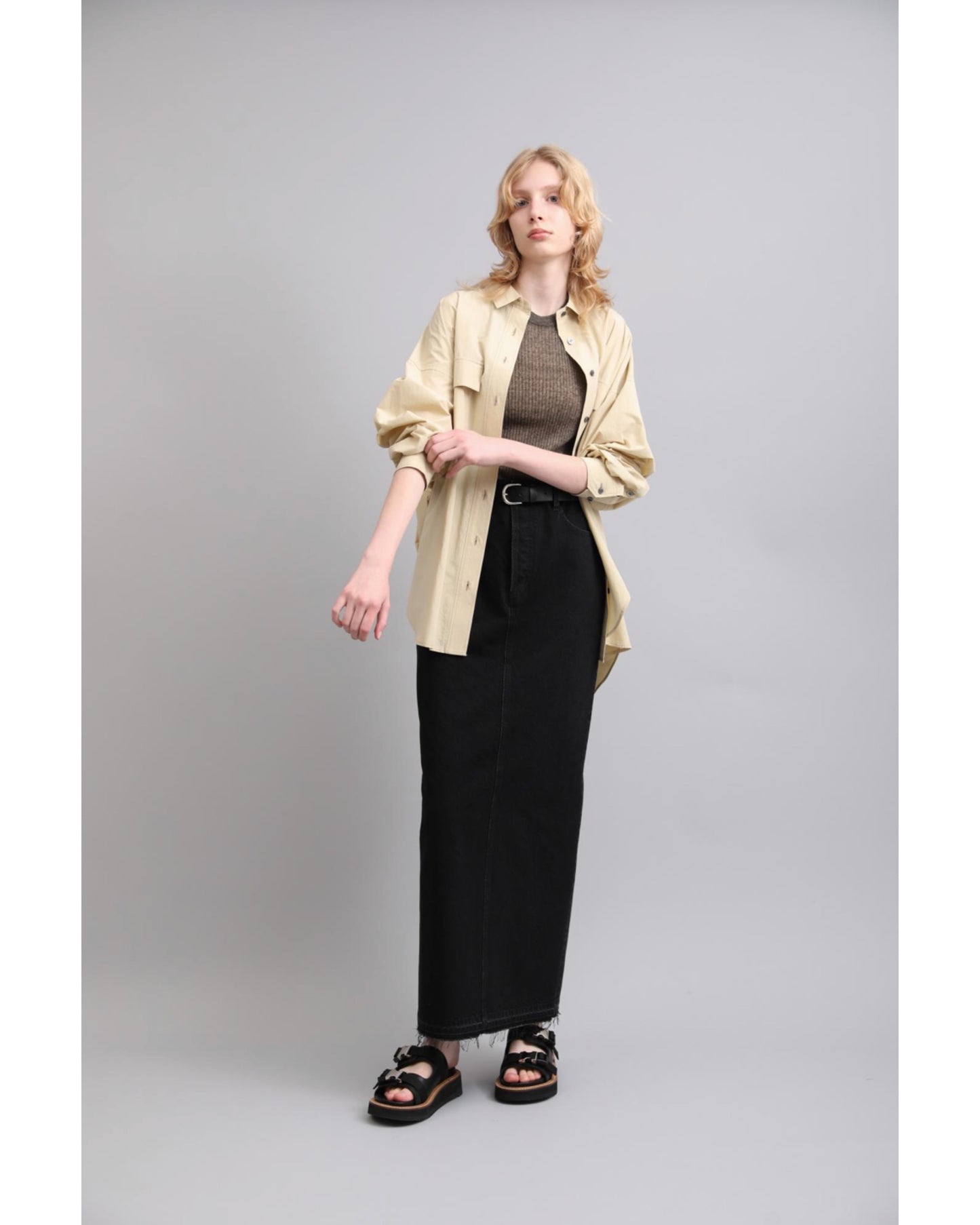 HIGH COUNT COTTON TUMBLE SHIRT